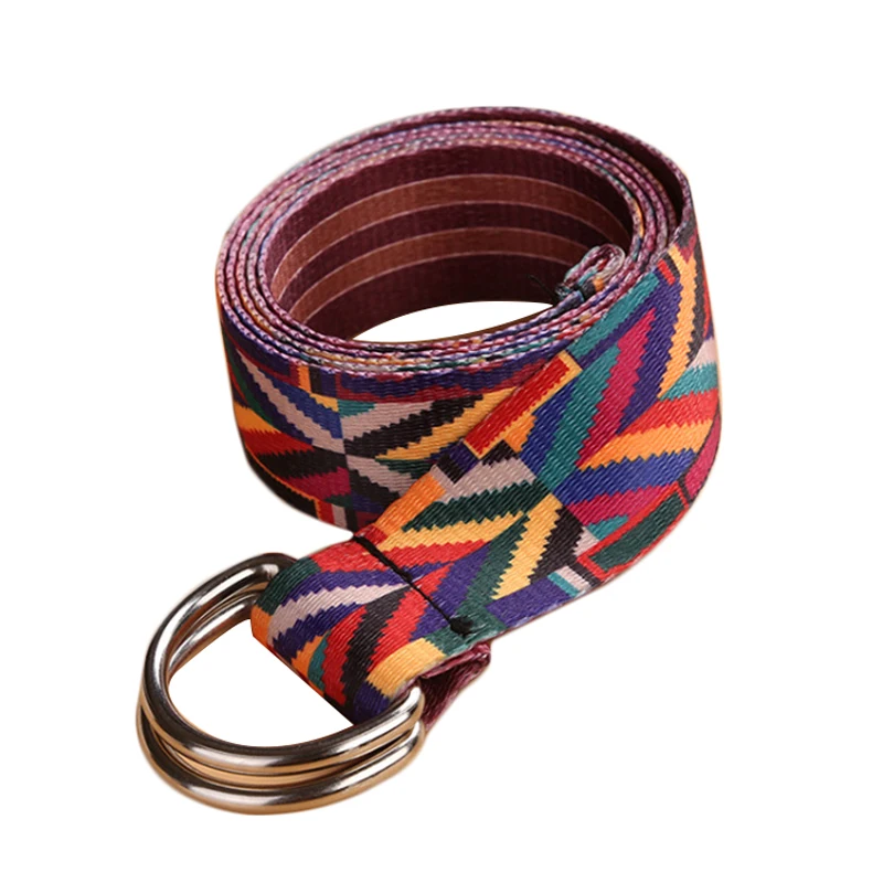 Double Loop Canvas Color Printed Belt Folk-custom Belt Designer Tactical Waistband For Women Jeans High Quality
Double Loop Canvas Color Printed Belt Folk-custom Belt Designer Tactical Waistband For Women Jeans High Quality