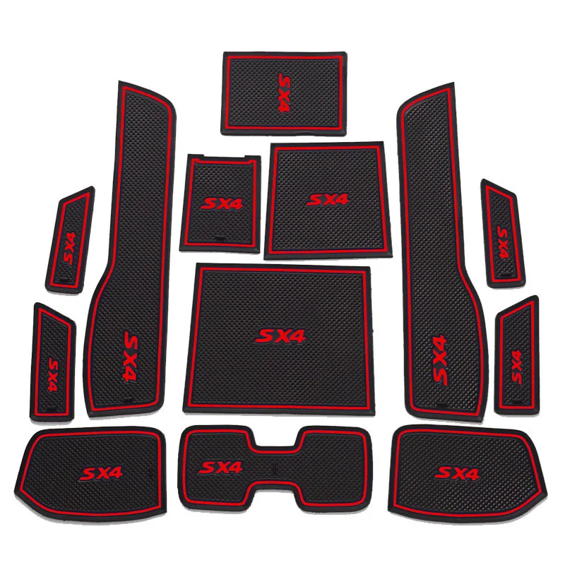13Pcs Lot Car Interior Upholstery For 13-16 SUZUKI SX4 Rubber Mat Car Accessories Non-Slip Mat Auto Accessories Interior
13Pcs Lot Car Interior Upholstery For 13-16 SUZUKI SX4 Rubber Mat Car Accessories Non-Slip Mat Auto Accessories Interior