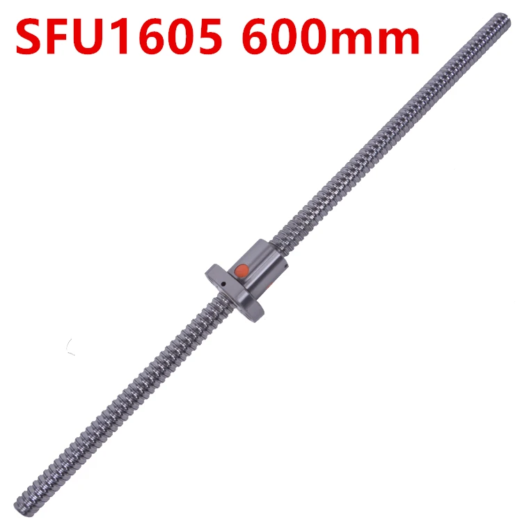 Free Shipping SFU1605 600mm RM1605 600mm Rolled Ball screw 1pc+1pc ball nut for SFU1605 linear guide
Free Shipping SFU1605 600mm RM1605 600mm Rolled Ball screw 1pc+1pc ball nut for SFU1605 linear guide
