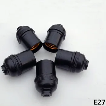 5pcs Black Lamp Holder Energy Saving Lamp Base E27 Screw Suspended 4A 250V Light Socket
5pcs Black Lamp Holder Energy Saving Lamp Base E27 Screw Suspended 4A 250V Light Socket