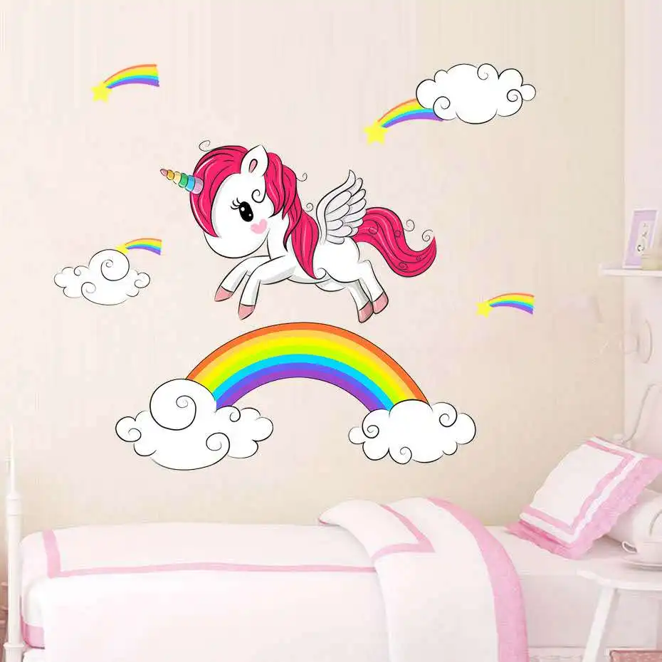 1Pcs Cute & pretty Cozy Unicorn Sticker Toys for wall Vinyl Girl Room Classic Toys Decal toy Wall Sticker Gift for friend
1Pcs Cute & pretty Cozy Unicorn Sticker Toys for wall Vinyl Girl Room Classic Toys Decal toy Wall Sticker Gift for friend