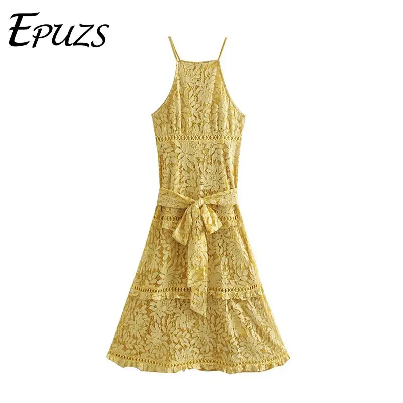 elegant off shoulder yellow floral lace dress women vintage chic sashes midi dress casual beach party dress summer vestidos 2019
elegant off shoulder yellow floral lace dress women vintage chic sashes midi dress casual beach party dress summer vestidos 2019
