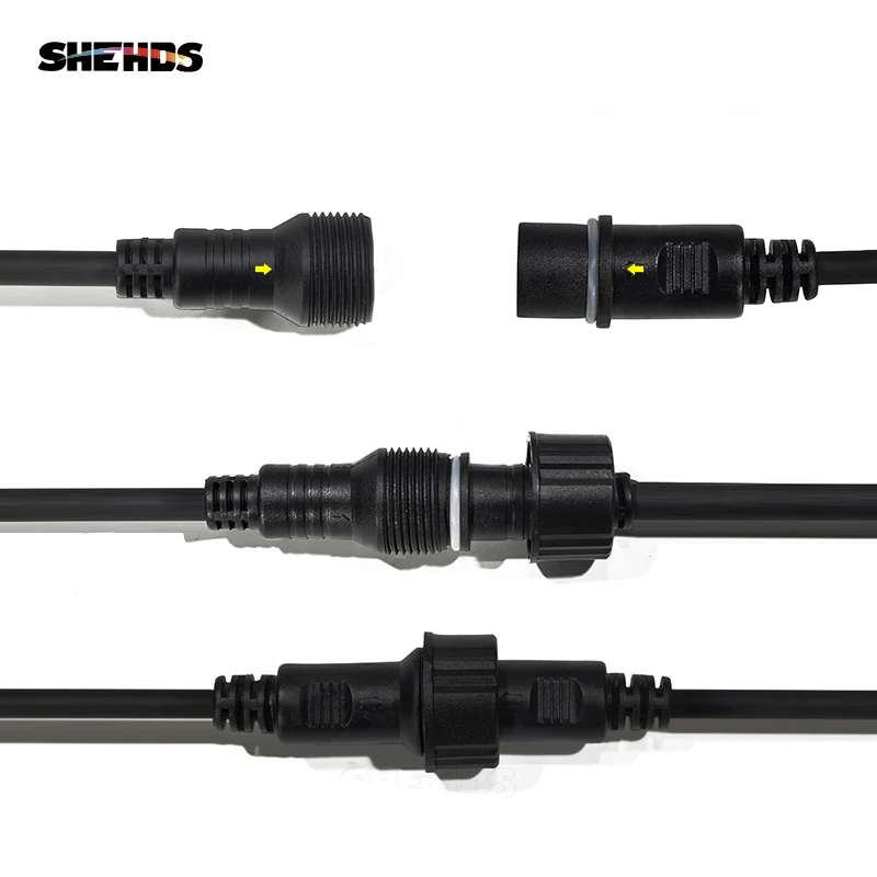 4pcs Waterproof Power Cable & DMX Signal Cable Connector 1M For Waterproof LED Lighting Disco DJ Equipment
4pcs Waterproof Power Cable & DMX Signal Cable Connector 1M For Waterproof LED Lighting Disco DJ Equipment