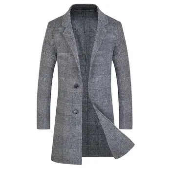 Long Jackets & Coats Single Breasted Casual Mens Wool Blend Jackets Full Winter For Male Wool Overcoat 3XL 4XL
Long Jackets & Coats Single Breasted Casual Mens Wool Blend Jackets Full Winter For Male Wool Overcoat 3XL 4XL