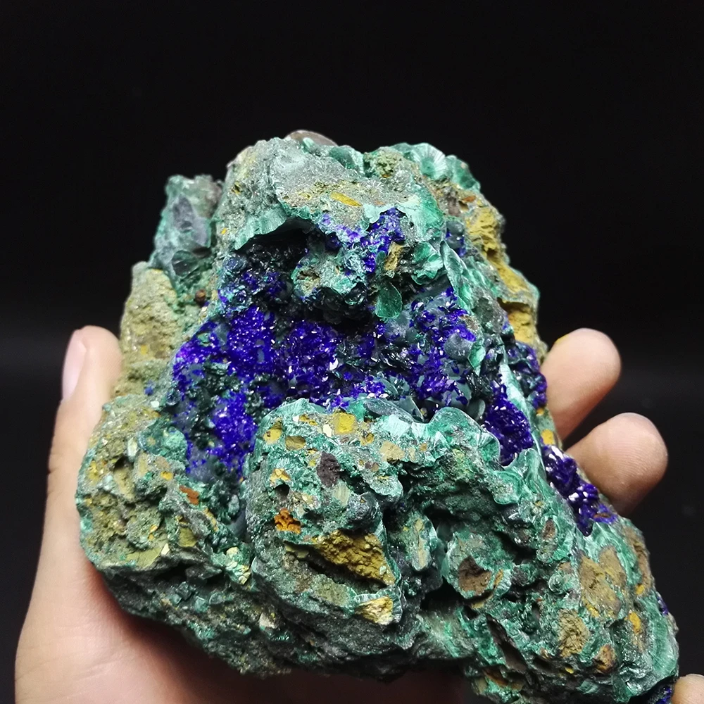 491.7g NATURAL Stones and Minerals Rock MALACHITE AZURITE Crystal RARE ORE UNIQUE Perfect Specimens A2
491.7g NATURAL Stones and Minerals Rock MALACHITE AZURITE Crystal RARE ORE UNIQUE Perfect Specimens A2