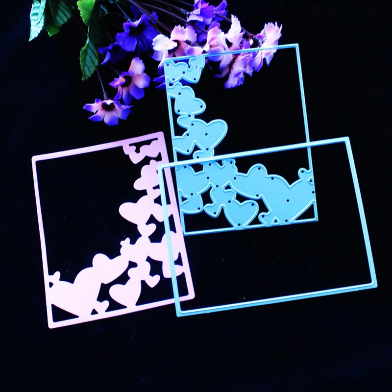 RLJLIVES Heart Frame Metal Cutting Dies Stencils DIY Scrapbooking Album Decorative Embossing Paper Cards Die Cutting Te
RLJLIVES Heart Frame Metal Cutting Dies Stencils DIY Scrapbooking Album Decorative Embossing Paper Cards Die Cutting Te
