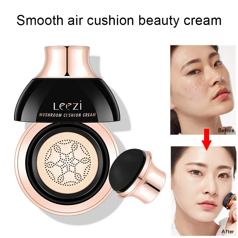 2019 New arrival Air Cushion BB Cream Whitening Concealer Oil Control Natural Make Up with Mushroom Puff
2019 New arrival Air Cushion BB Cream Whitening Concealer Oil Control Natural Make Up with Mushroom Puff