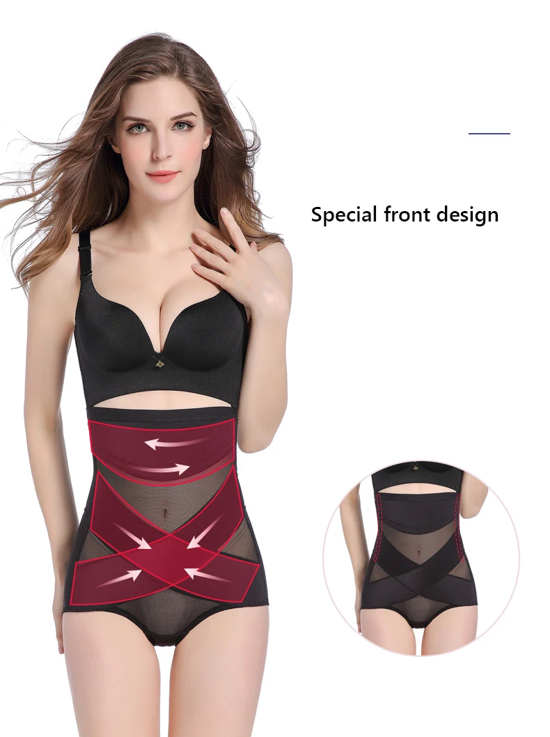 Waist Trainer Shapewear Women's Panties Shaper Butt Lifter Slimming Belt Modeling Strap Body Shaper Sexy Lingerie Control Pants (14)