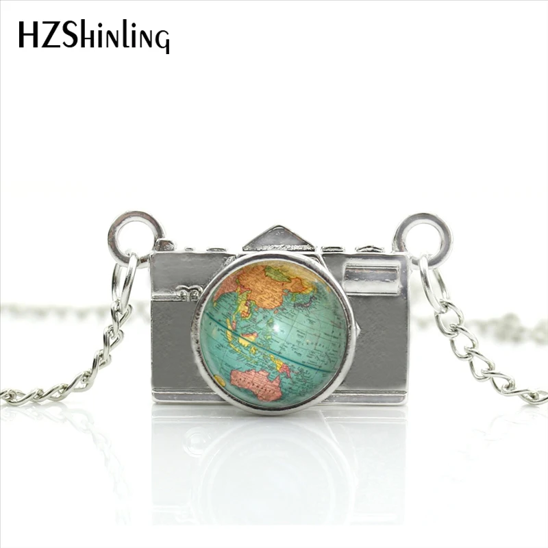 2017 New Arrived DIY Globe Camera Necklace Earth World Map Pendant Glass Camera Jewelry Mini Camera Necklace NCA-01
2017 New Arrived DIY Globe Camera Necklace Earth World Map Pendant Glass Camera Jewelry Mini Camera Necklace NCA-01
