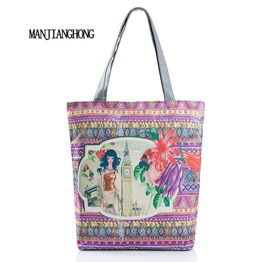 MANJIANGHONG Floral Printed Canvas shoulder bags Female high capacity Shopping Bags Woman Casual handbags 6 colors Available
MANJIANGHONG Floral Printed Canvas shoulder bags Female high capacity Shopping Bags Woman Casual handbags 6 colors Available