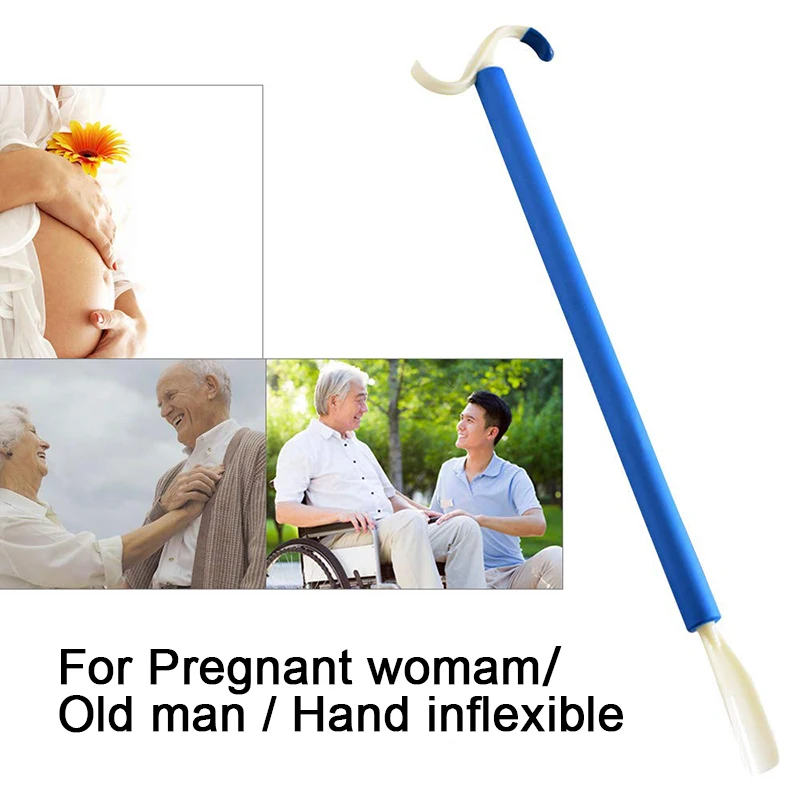 Dressing Stick Aid and Shoe Horn, 2-in-1 Tool,for Disability Aid for Daily Independent Living Pregnant Old Man Hand Inflexible
Dressing Stick Aid and Shoe Horn, 2-in-1 Tool,for Disability Aid for Daily Independent Living Pregnant Old Man Hand Inflexible