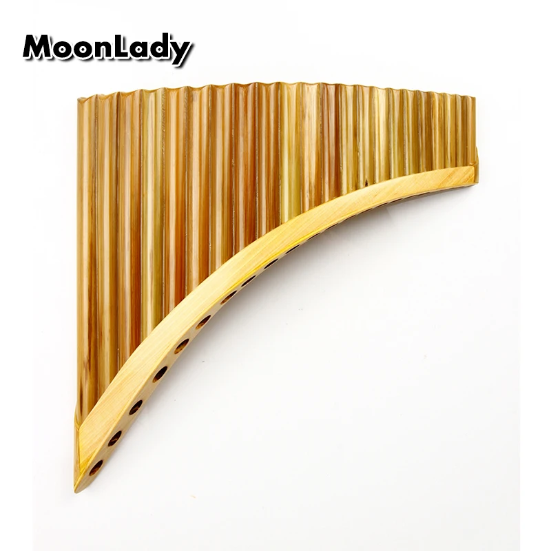 Chinese Traditional Musical Instrument 22 Pipes Pan Flute G Key Pan Pipes Woodwind Instrument Natural Bamboo Pan flute in G Key
Chinese Traditional Musical Instrument 22 Pipes Pan Flute G Key Pan Pipes Woodwind Instrument Natural Bamboo Pan flute in G Key
