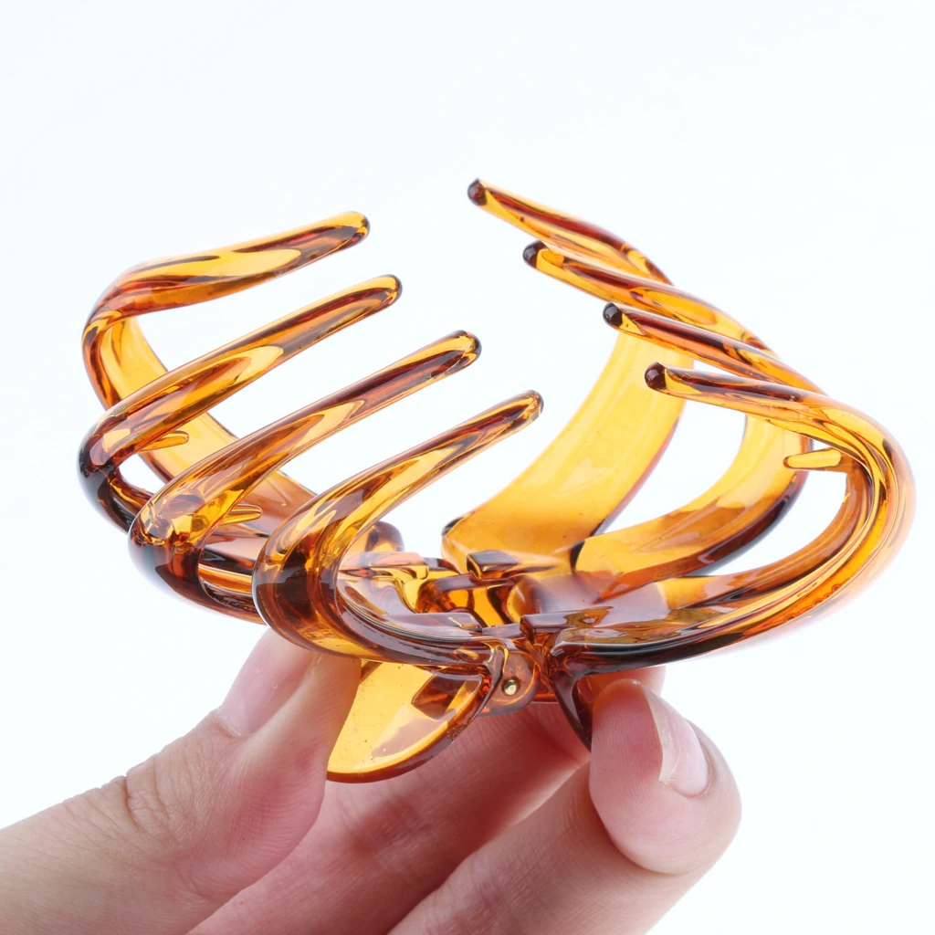 Large Hair Claw Clips Thick Hair Octopus Jaw Folding Hairpin for Women Ladies