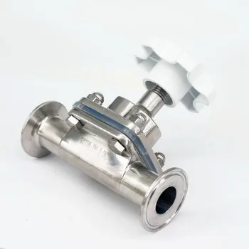 1" 25mm 316 Stainless Steel Sanitary Tri Clamp Manual Diaphragm Valve Brew beer Dairy Product
1" 25mm 316 Stainless Steel Sanitary Tri Clamp Manual Diaphragm Valve Brew beer Dairy Product