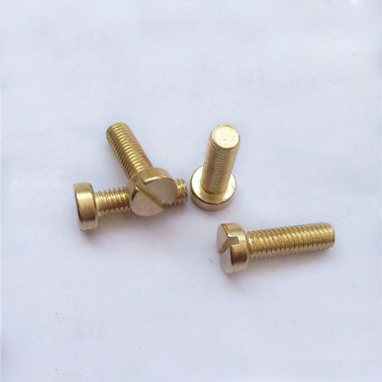M2.5 Machine Screws Slotted Countersunk Brass 6mm 8mm 10mm Slot Bolt Screw