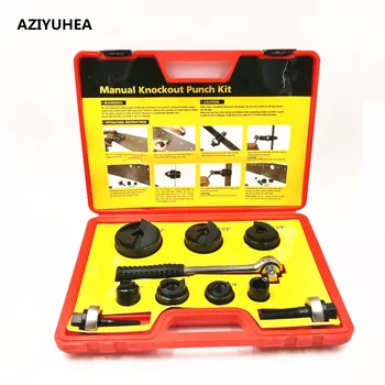 CC-60 Manual Hole Punch Tool Openings range 22.5mm-61.5mm 6T Pressure Sheet thickness of 2mm or less
CC-60 Manual Hole Punch Tool Openings range 22.5mm-61.5mm 6T Pressure Sheet thickness of 2mm or less
