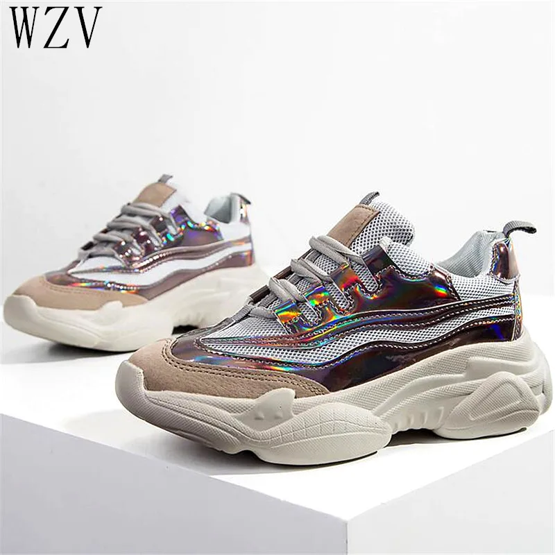 2019 Fashion Platform Women Sneakers Breathable Casual Shoes Women's Chunky Sneakers Dad Shoe Woman Trainers Zapatos Mujer
2019 Fashion Platform Women Sneakers Breathable Casual Shoes Women's Chunky Sneakers Dad Shoe Woman Trainers Zapatos Mujer