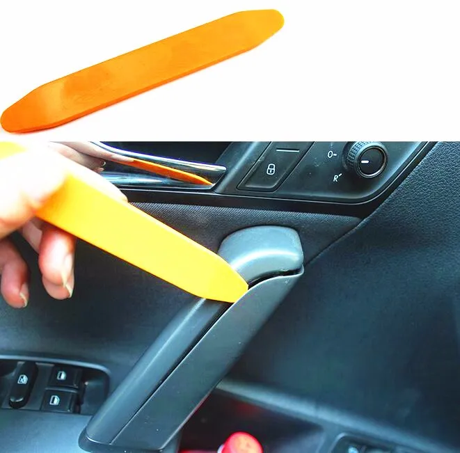 4pcs Remover Removal Puller Pry Tool Car Door Panel Trim Upholstery Retaining Clip Plier Tool Hand Tool Set air caps cover