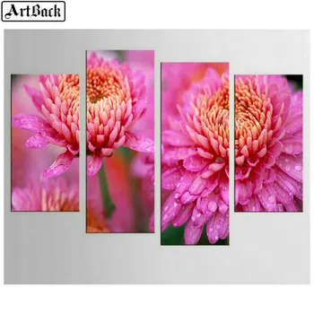 1 set of 4pcs diamond painting flowers picture full square diamond embroidery 3d round drill mosaic embroidery wall stickers
1 set of 4pcs diamond painting flowers picture full square diamond embroidery 3d round drill mosaic embroidery wall stickers