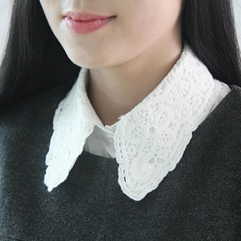 THINKTHENDO Women Pure Color Lace Detachable Lapel Choker Necklace Shirt Fake False Collar SELL
THINKTHENDO Women Pure Color Lace Detachable Lapel Choker Necklace Shirt Fake False Collar SELL