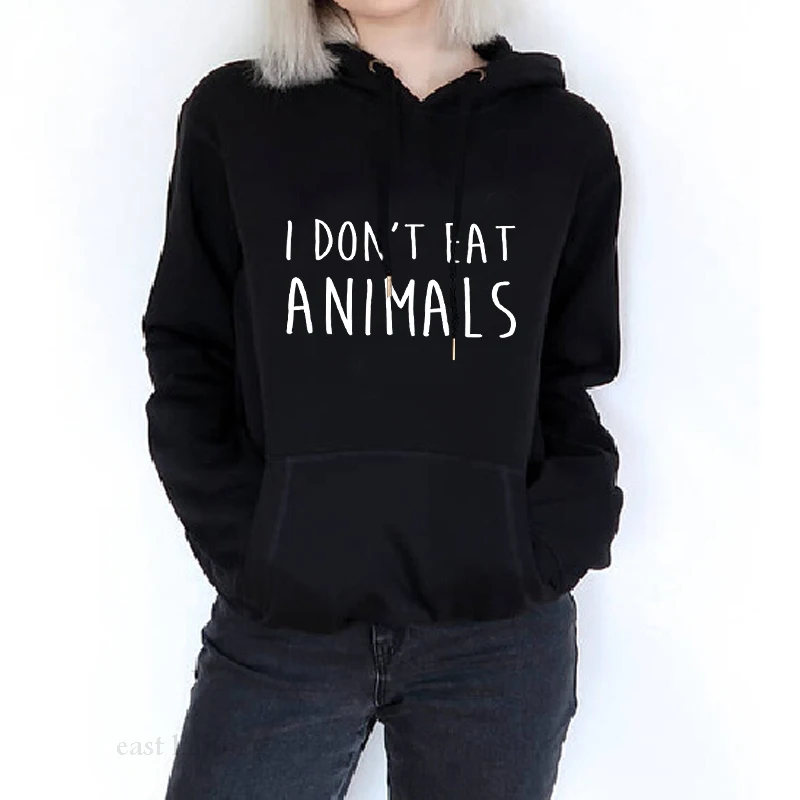 WS0144 Women Street Casual Round Neck Hoodies I Don't Eat Animals Vegan Sweatshirt
WS0144 Women Street Casual Round Neck Hoodies I Don't Eat Animals Vegan Sweatshirt
