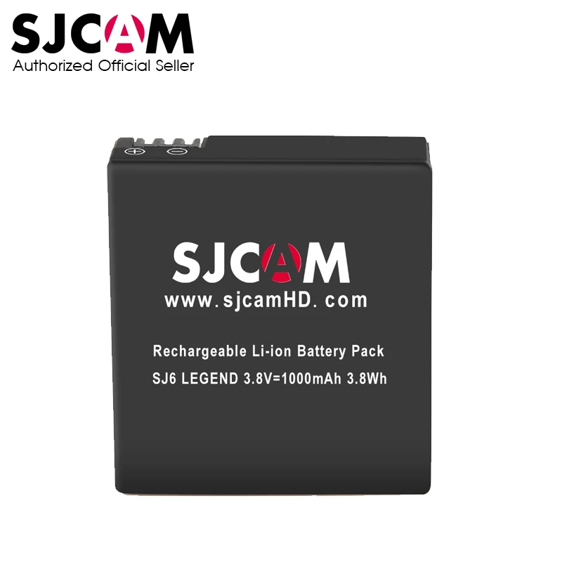 Original SJCAM Accessories 1000mAh Li-ion Additional Battery Optional Dual Charger for SJ6 LEGEND SJ6 Air Sport Actioin Camera
Original SJCAM Accessories 1000mAh Li-ion Additional Battery Optional Dual Charger for SJ6 LEGEND SJ6 Air Sport Actioin Camera