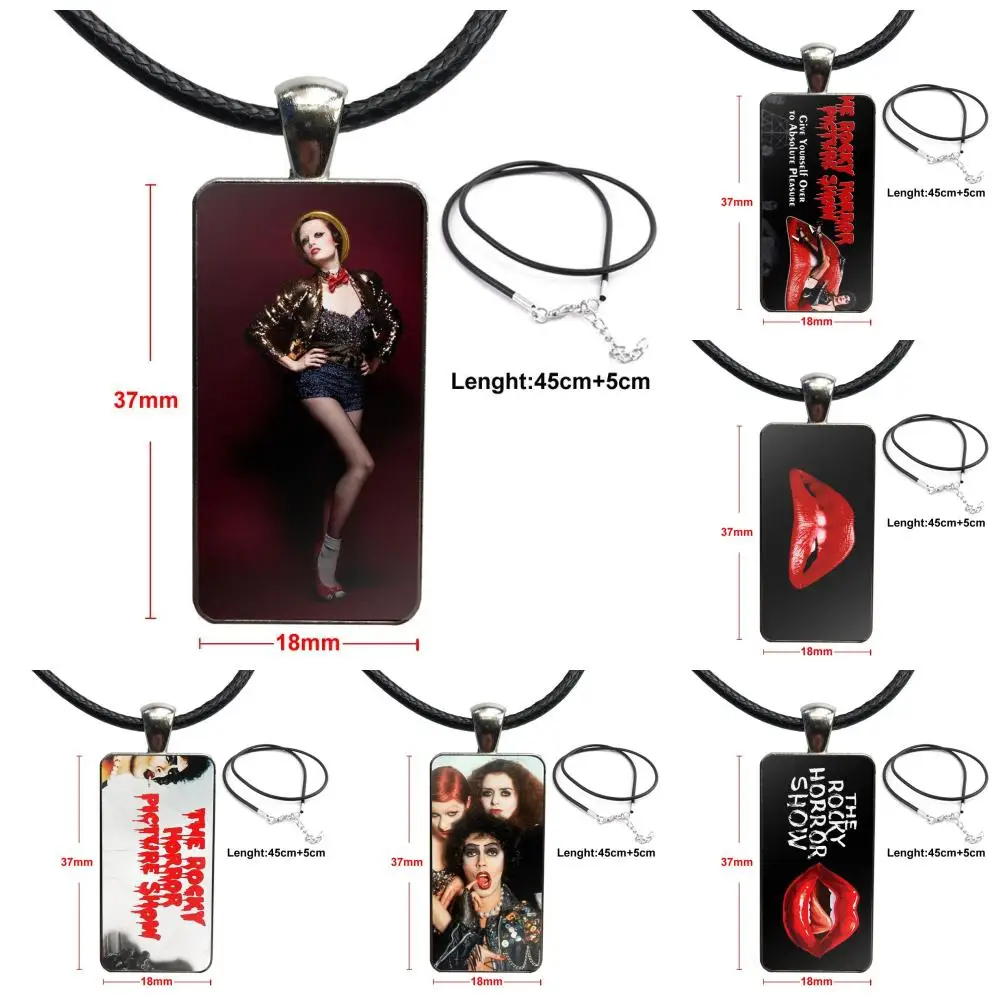For Valentine'S Day Gift Fashion Glass Cabochon Pendant Rectangle Necklace Choker Necklace Jewelry Rocky Horror Picture Show
For Valentine'S Day Gift Fashion Glass Cabochon Pendant Rectangle Necklace Choker Necklace Jewelry Rocky Horror Picture Show