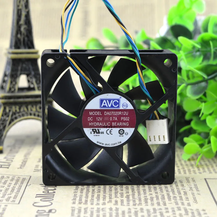 New original 7020 DV07020R12U 12V 0.7A Double Ball Fan Large amount of wind suitable for server
New original 7020 DV07020R12U 12V 0.7A Double Ball Fan Large amount of wind suitable for server