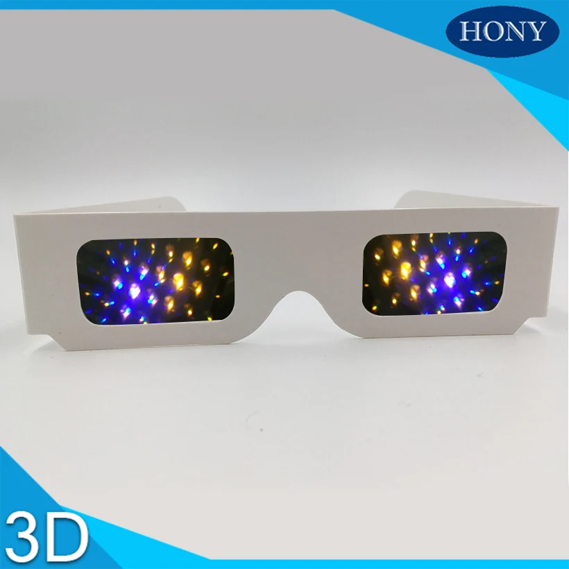 50pcs Paper 3D Fireworks 13500 Lines/Spirals Diffraction Rave Prism Gratings Glasses for Festivals,Light Shows,Clubs&Concerts
50pcs Paper 3D Fireworks 13500 Lines/Spirals Diffraction Rave Prism Gratings Glasses for Festivals,Light Shows,Clubs&Concerts