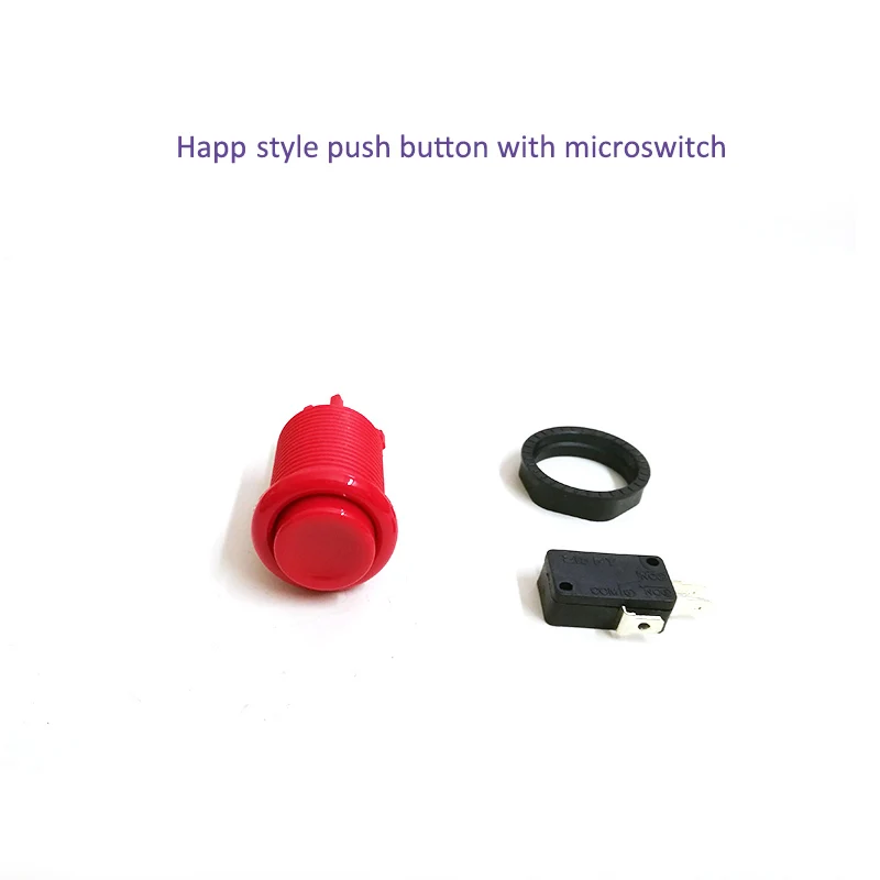 2833HAPP push button with switch-red 00