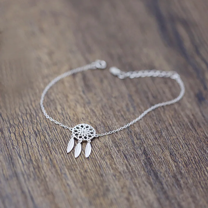 New Arrivals 925 Sterling Silver Tassel Feather Bracelets Fashion Bracelet For Women
New Arrivals 925 Sterling Silver Tassel Feather Bracelets Fashion Bracelet For Women