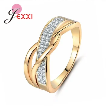 Fashion Women Engagement Finger Rings Geometric Europe 925 Sterling Silver Metal Knuckle Rings OL Style Rhinestone Gold Jewelry
Fashion Women Engagement Finger Rings Geometric Europe 925 Sterling Silver Metal Knuckle Rings OL Style Rhinestone Gold Jewelry