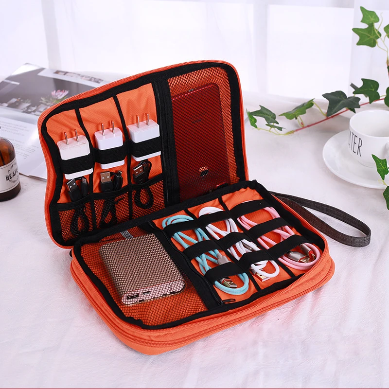 New Waterproof Ipad Organizer USB Data Cable Earphone Wire Pen Power Bank Travel Storage Box Kit Case Digital Gadget Devices
New Waterproof Ipad Organizer USB Data Cable Earphone Wire Pen Power Bank Travel Storage Box Kit Case Digital Gadget Devices