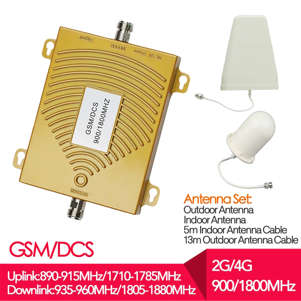 New Arrival GSM 900 2G Repeater dcs 1800mhz Mobile Signal Booster 65dB Dual Band Repetid ful set of antenna booster for phone
New Arrival GSM 900 2G Repeater dcs 1800mhz Mobile Signal Booster 65dB Dual Band Repetid ful set of antenna booster for phone