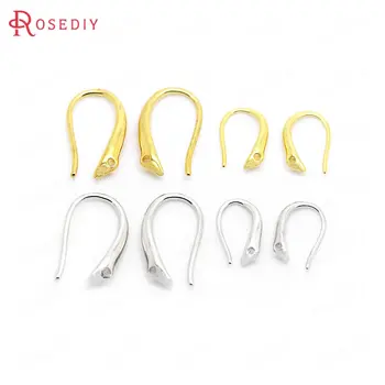 12PCS 9x15MM 7x11MM 24K Gold Color Plated Brass Earrings Hooks High Quality Diy Jewelry Accessories
12PCS 9x15MM 7x11MM 24K Gold Color Plated Brass Earrings Hooks High Quality Diy Jewelry Accessories