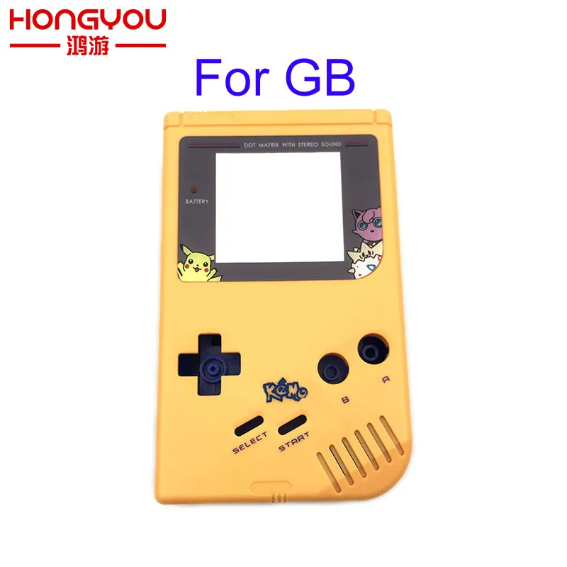 9 шт. желтый и синий чехол для замены игр пластиковый Nintendo GB Gameboy Классический
