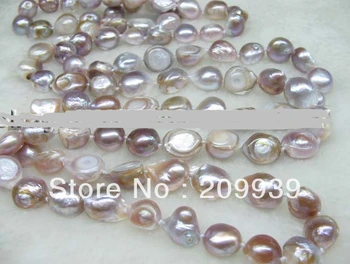 AA 002860 Baroque 47" 12-16mm natural freshwater pearl necklace 
AA 002860 Baroque 47" 12-16mm natural freshwater pearl necklace
