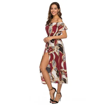 Women Summer National Style Vintage Middle Waist Sexy Bohemian Floral Trumpet Sleeve Retro Print Dress 2019
Women Summer National Style Vintage Middle Waist Sexy Bohemian Floral Trumpet Sleeve Retro Print Dress 2019