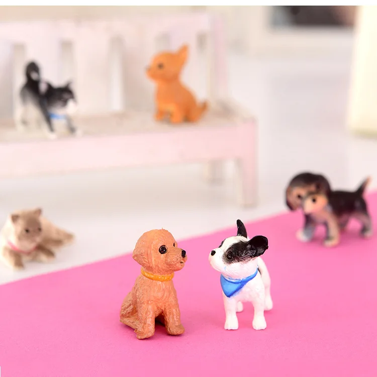 6Pcs/Set simulation cat and dog Dollhouse Miniature Model Doll House Decoration Gift Dolls Accessories
6Pcs/Set simulation cat and dog Dollhouse Miniature Model Doll House Decoration Gift Dolls Accessories