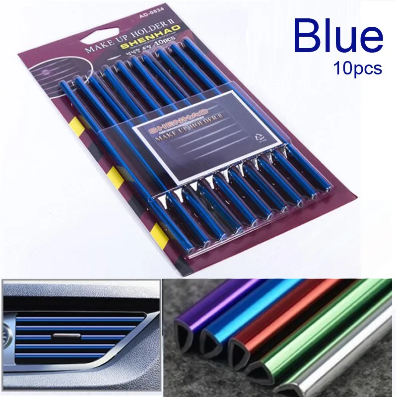 10pcs U Shape DIY Car Styling Mouldings Air Outlet Trim Strip Outlet Decoration Strip Moulding Trim Car Accessories
10pcs U Shape DIY Car Styling Mouldings Air Outlet Trim Strip Outlet Decoration Strip Moulding Trim Car Accessories