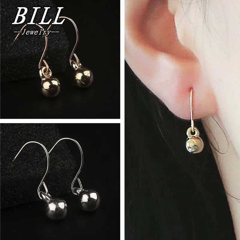 ES150 Lucky Ball Stud Earrings oorbellen For Women boucle d'oreille Gold Silver Plated Fashion Jewelry Brincos 2018 NEW Arrival
ES150 Lucky Ball Stud Earrings oorbellen For Women boucle d'oreille Gold Silver Plated Fashion Jewelry Brincos 2018 NEW Arrival