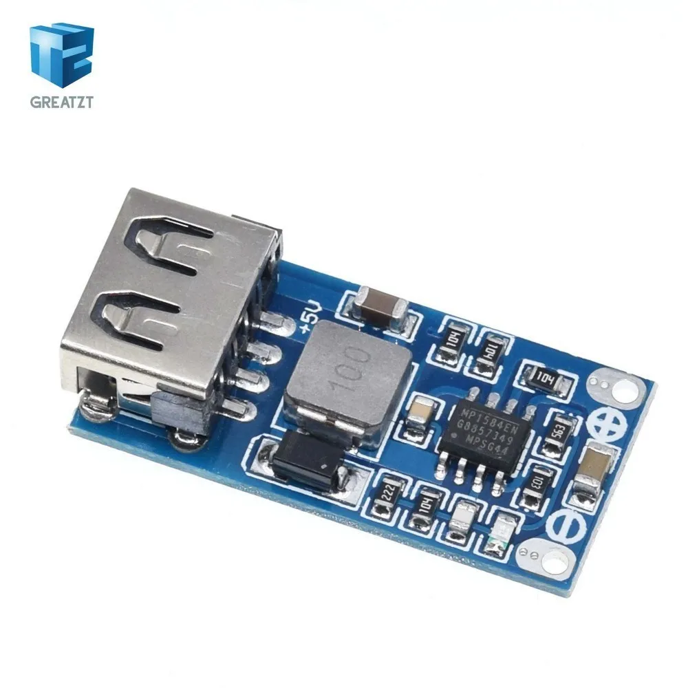 9V 12V 24V to 5V 3A USB step-down voltage regulator module DC-DC Converter Phone Charger Car Power Supply Module charger
9V 12V 24V to 5V 3A USB step-down voltage regulator module DC-DC Converter Phone Charger Car Power Supply Module charger