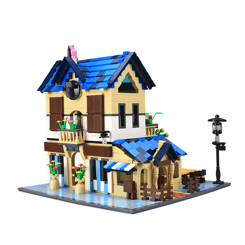 The Rural Villa of France Building Blocks Fit City Architecture Bricks Classic Model Gift Toys Gifts For Children Kids
The Rural Villa of France Building Blocks Fit City Architecture Bricks Classic Model Gift Toys Gifts For Children Kids