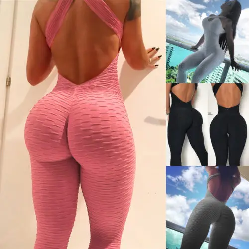Sexy Women Jumpsuit Romper 2018 New Summer Solid Cross Bandage Backless Bodycon Playsuit Clubwear Long Party Pants Trousers S-L
Sexy Women Jumpsuit Romper 2018 New Summer Solid Cross Bandage Backless Bodycon Playsuit Clubwear Long Party Pants Trousers S-L
