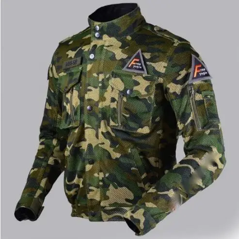 Spring and summer tour mesh motorcycle racing take anti-wicking clothes clothing camouflage jacket falling locomotive 507
Spring and summer tour mesh motorcycle racing take anti-wicking clothes clothing camouflage jacket falling locomotive 507