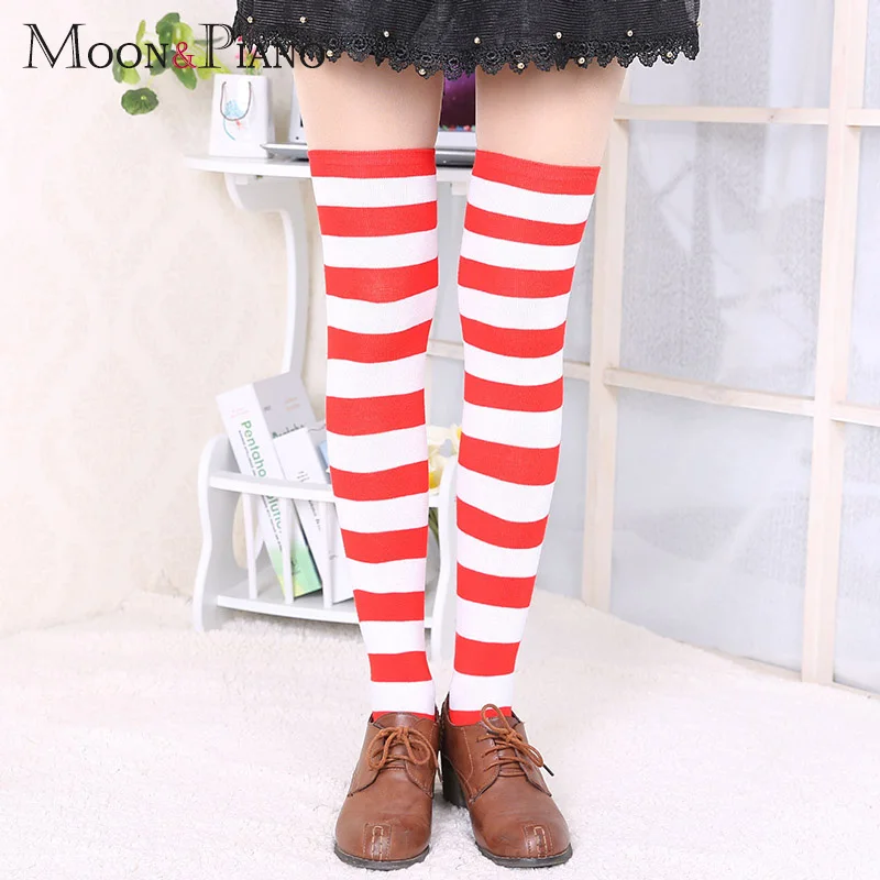 1Pair New Women's Over The Knee Large Size Stockings Sexy Thighs High Stripes Pattern 6 Color Sweet Cute Warm Winter 2019
1Pair New Women's Over The Knee Large Size Stockings Sexy Thighs High Stripes Pattern 6 Color Sweet Cute Warm Winter 2019