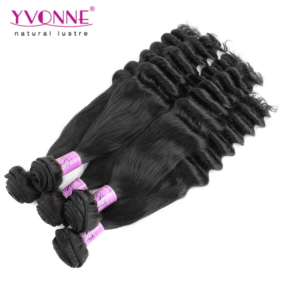 New Fashion Posh Curly Fumi Hair Weave,100% Unprocessed Virgin Remy Human Hair,2Pcs/lot Aliexpress Yvonne Hair,Natural Color 1B
New Fashion Posh Curly Fumi Hair Weave,100% Unprocessed Virgin Remy Human Hair,2Pcs/lot Aliexpress Yvonne Hair,Natural Color 1B