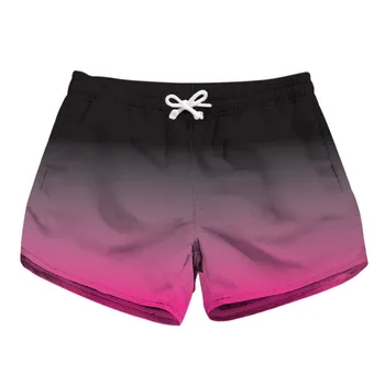 Black Pink Gradient Short Scanties Gorgeous Beach Scanties for Women Convenient Women's Shorts Travel Beachwear with Pockets 
Black Pink Gradient Short Scanties Gorgeous Beach Scanties for Women Convenient Women's Shorts Travel Beachwear with Pockets