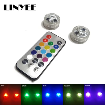 RGB Submersible LED Underwater Light 3leds Battery Operated IP68 Waterproof Lamp Swimming Pool Light For Wedding Celebration
RGB Submersible LED Underwater Light 3leds Battery Operated IP68 Waterproof Lamp Swimming Pool Light For Wedding Celebration