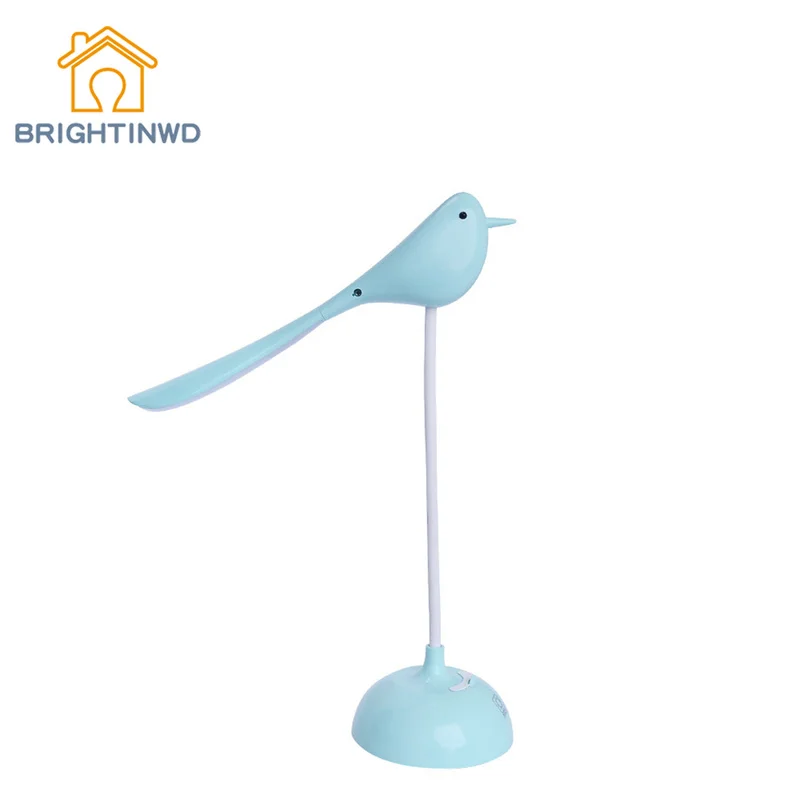 BRIGHTINWD Creative Nordic Bird Reading Table Lamp Children Led Desk Lamp Eye Learning Night Light Cartoon Touch Usb Charging
BRIGHTINWD Creative Nordic Bird Reading Table Lamp Children Led Desk Lamp Eye Learning Night Light Cartoon Touch Usb Charging
